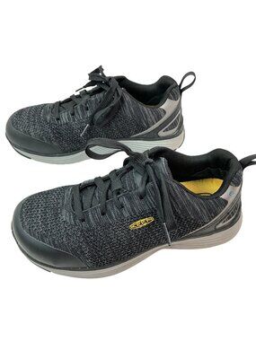 Keen Utility Vista Energy Work Shoes Carbon Fiber Toe Womens 9M Gray ASTM F2413-